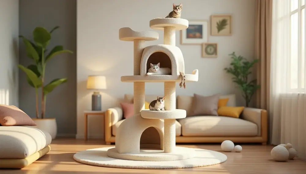 Arbre à chat Petrebels : Offrez du confort et du style à votre félin