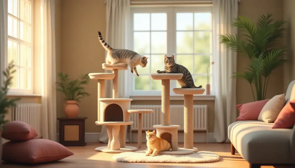 Arbre à chat quel âge : guide pour choisir selon la maturité de votre félin