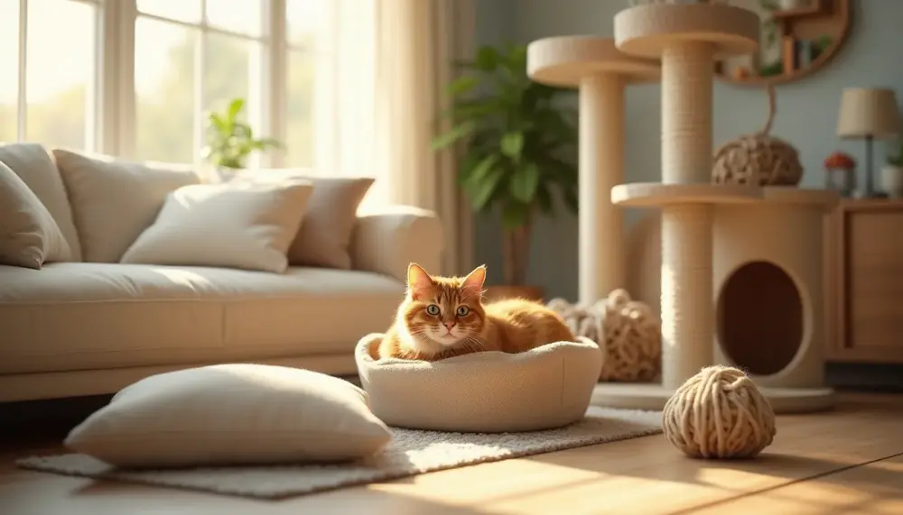 Arbre chat panier : l’accessoire deux-en-un pour le confort de votre félin