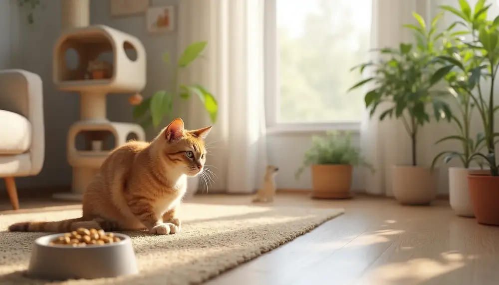 Arbre et nourriture pour chat : conseils pour un espace parfait