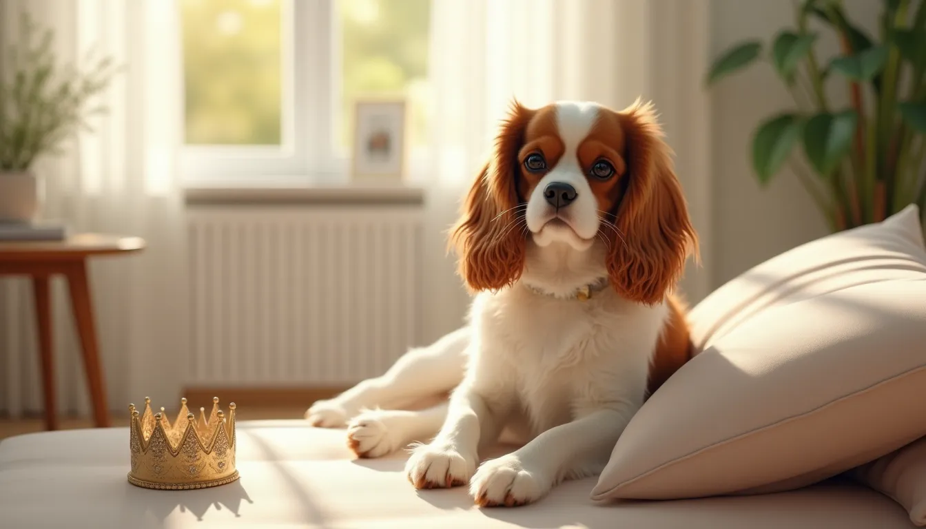 Chien King Charles : Tout savoir sur ce compagnon royal au cœur tendre