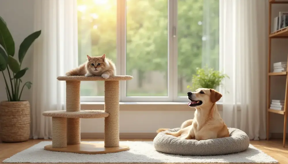 Choisir un arbre chat et chien : guide pour un foyer harmonieux