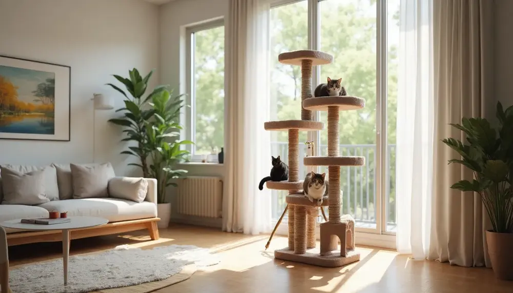 Comment choisir un arbre à chat géant adapté à votre maison