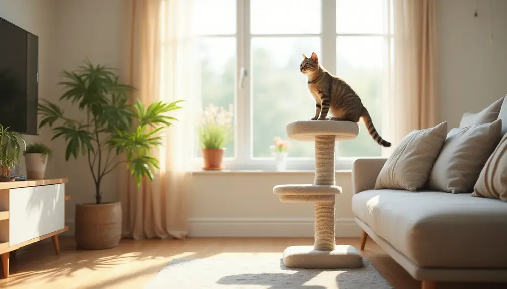 Comment choisir un arbre chat hauteur adapté à votre espace