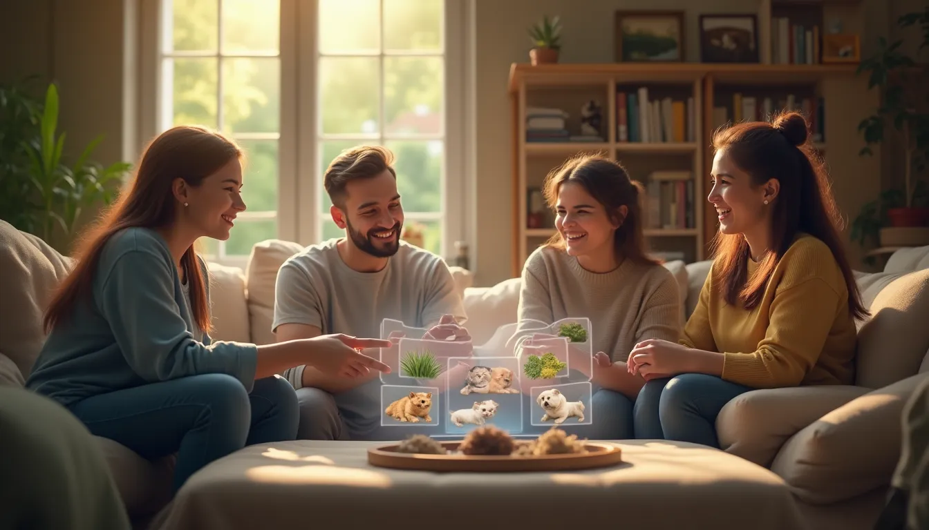 Flowchart “Choix de l’animal de compagnie”