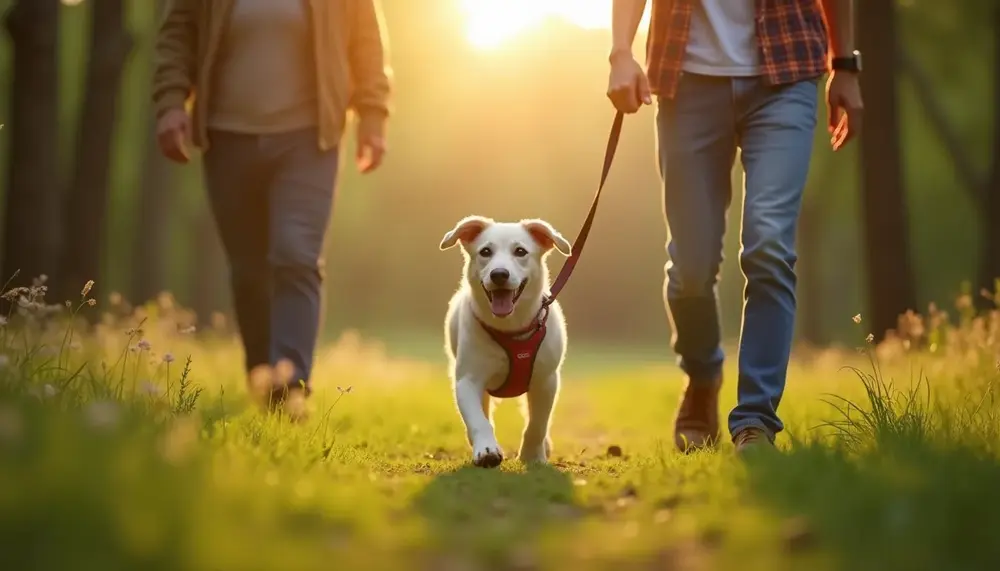 La laisse pour chien idéale pour vos promenades en forêt