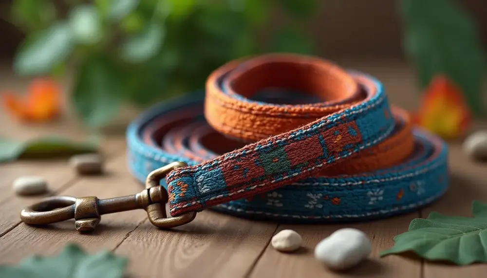 Laisse chien fait main : durable, esthétique et personnalisée