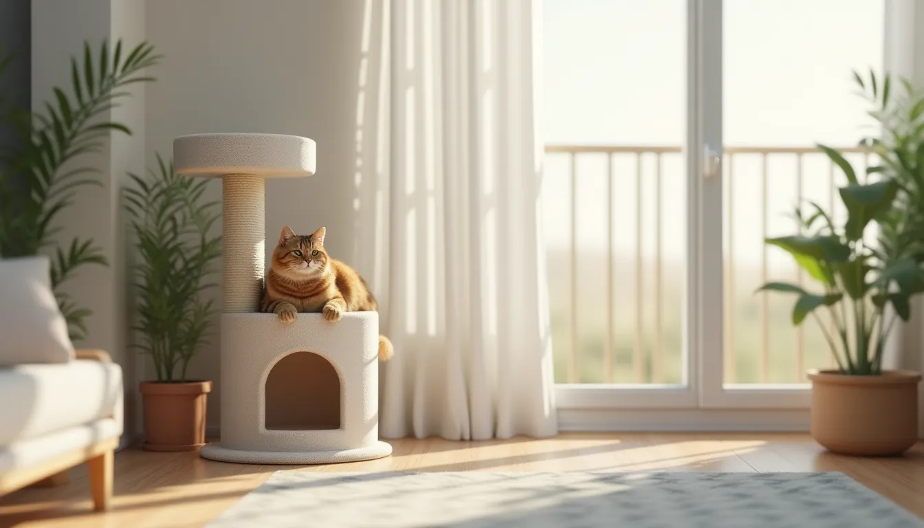 Les avantages d’un arbre à chat cylindre pour les petits espaces
