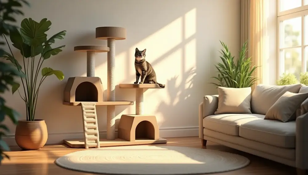 Les avantages d’un arbre à chat fin pour votre félin et votre maison