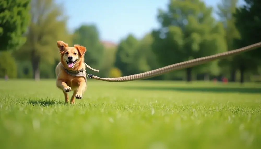 Les avantages et fonctionnement dune laisse chien invisible
