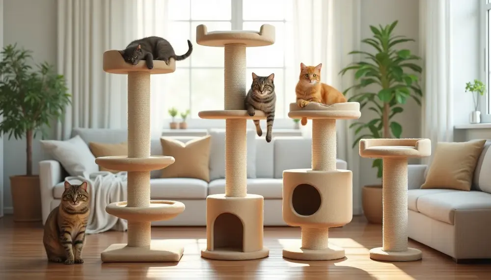 Les meilleurs modèles d’arbres à chat pour les Maine Coons