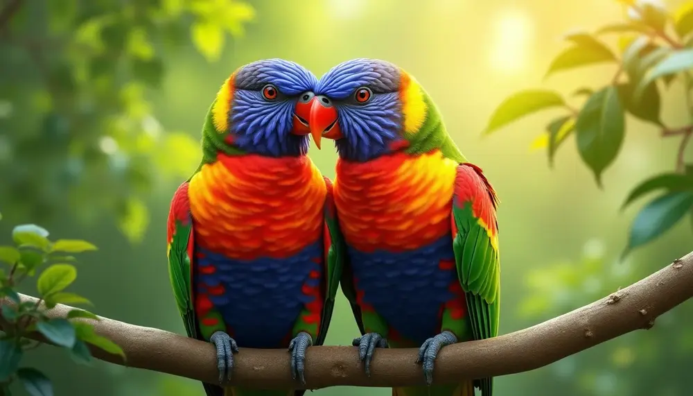 Perroquet inséparable : comprendre le comportement unique de ce couple d’oiseaux