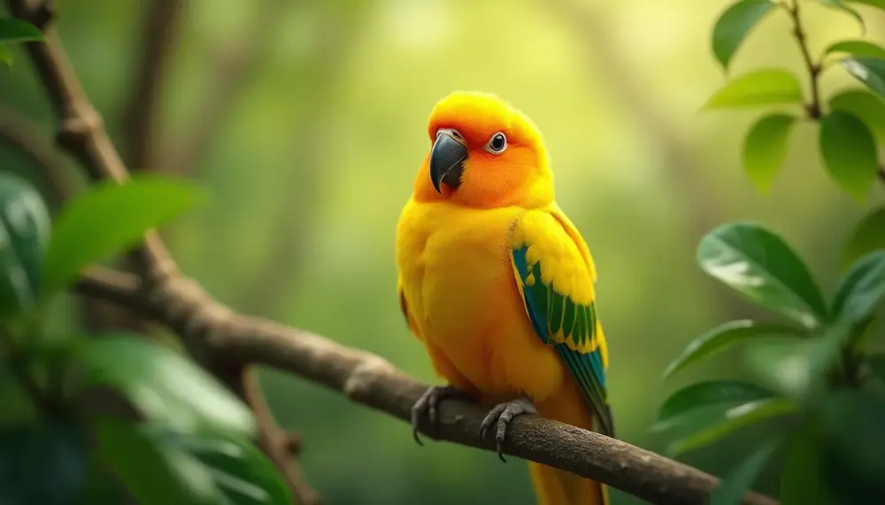 Perroquet jaune : espèces, caractéristiques et conseils d’adoption