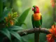 perroquet-vert-et-rouge-identification-et-secrets-de-cette-espece-fascinante