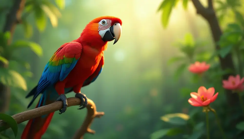 Perroquet Zazou : L’oiseau délirant et attachant du Roi Lion