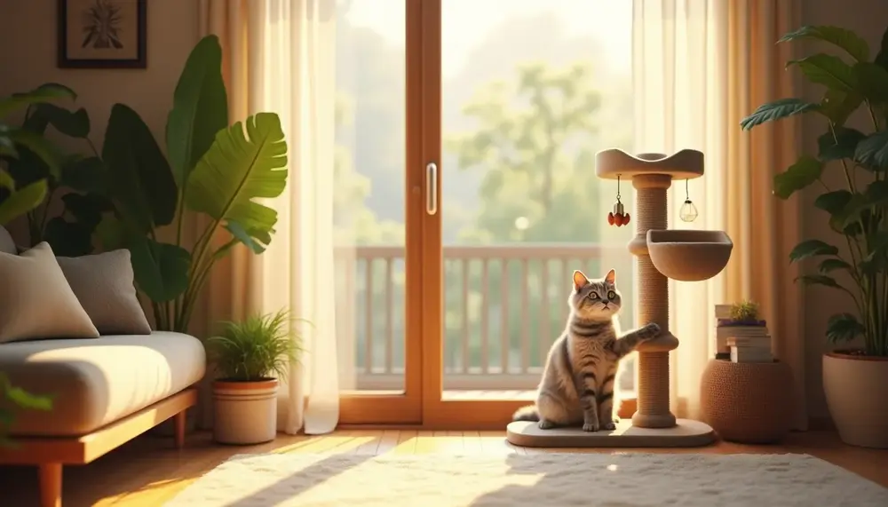 Pourquoi investir dans un arbre à chat pour votre vitre ?