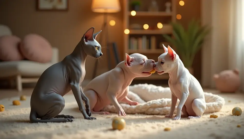 Tout savoir sur les animaux de compagnie sans poil : races et caractéristiques