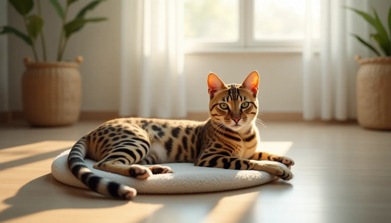 Tout sur le chat léopard : beauté, caractère et législation
